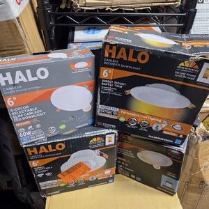 Halo 6" Canless Light Bundle